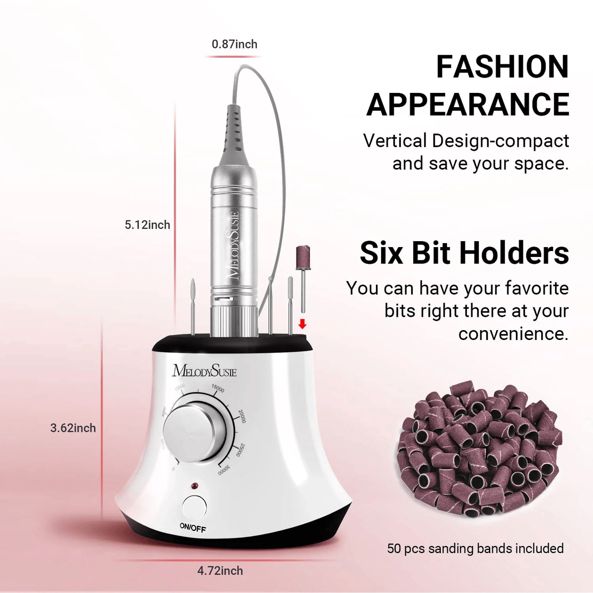 Scarlet(SC320I) Electric Nail Drill 30,000RPM